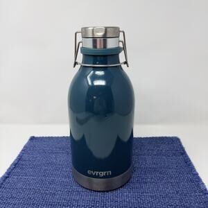 Ss GROWLER Aluminum Vacuum 64 Oz Beer Beverage Growler Container EVRGRN RETIRED